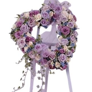 Lavender Rose Heart