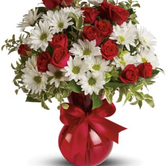 Red, White And You Bouquet