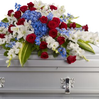 Distinguished Service Casket Spray