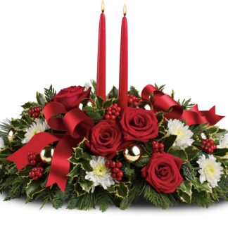Holiday Shimmer Centerpiece