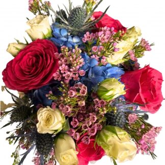 Wildflower and Roses Nosegay