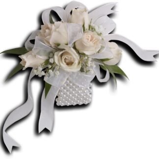White Whisper Wristlet