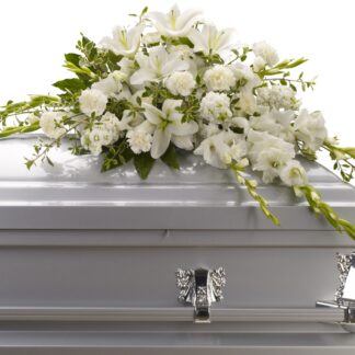 Bountiful Memories Casket Spray