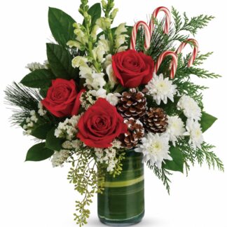 Teleflora's Festive Pines Bouquet