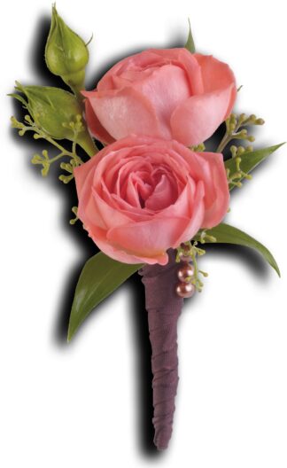 Rose Simplicity Boutonniere <br><span class="local-delivery-disclaimer" style="text-decoration: none; font-size: 0.5em; color: #FF0000;">• Local Delivery Only</span>
