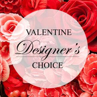 Valentines Designers Choice <br><span class="local-delivery-disclaimer" style="text-decoration: none; font-size: 0.5em; color: #FF0000;">• Local Delivery Only</span>