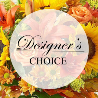 Autumn Designers Choice <br><span class="local-delivery-disclaimer" style="text-decoration: none; font-size: 0.5em; color: #FF0000;">• Local Delivery Only</span>