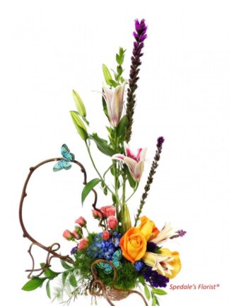 High Style Design in a Ceramic Keepsake <br><span class="local-delivery-disclaimer" style="text-decoration: none; font-size: 0.5em; color: #FF0000;">• Local Delivery Only</span>